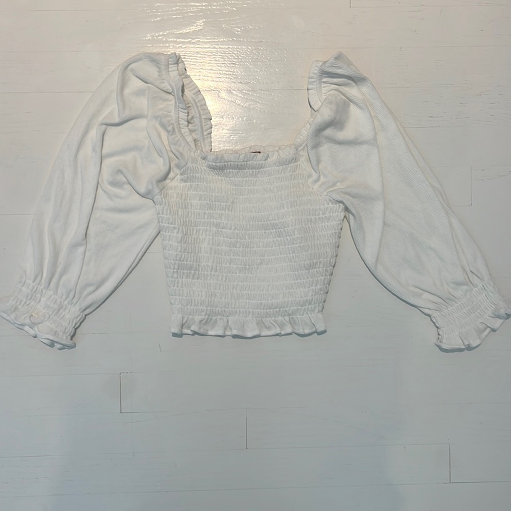 Free People White Top